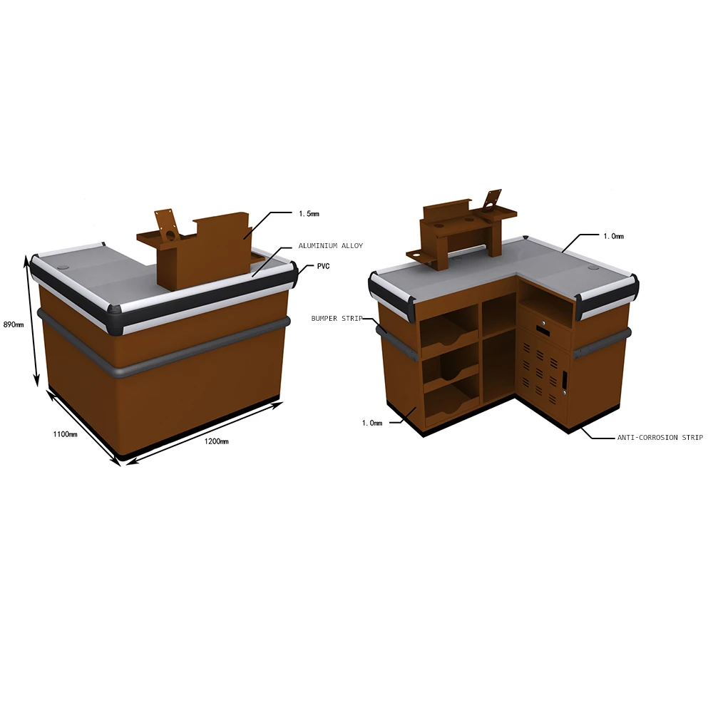 Customizable Convenience Store Grocery Store Cash Counter Modern Design L Shaped Cashier Table Powder Coated Finish ISO Certifie
Customizable Convenience Store Grocery Store Cash Counter Modern Design L Shaped Cashier Table Powder Coated Finish ISO Certifie