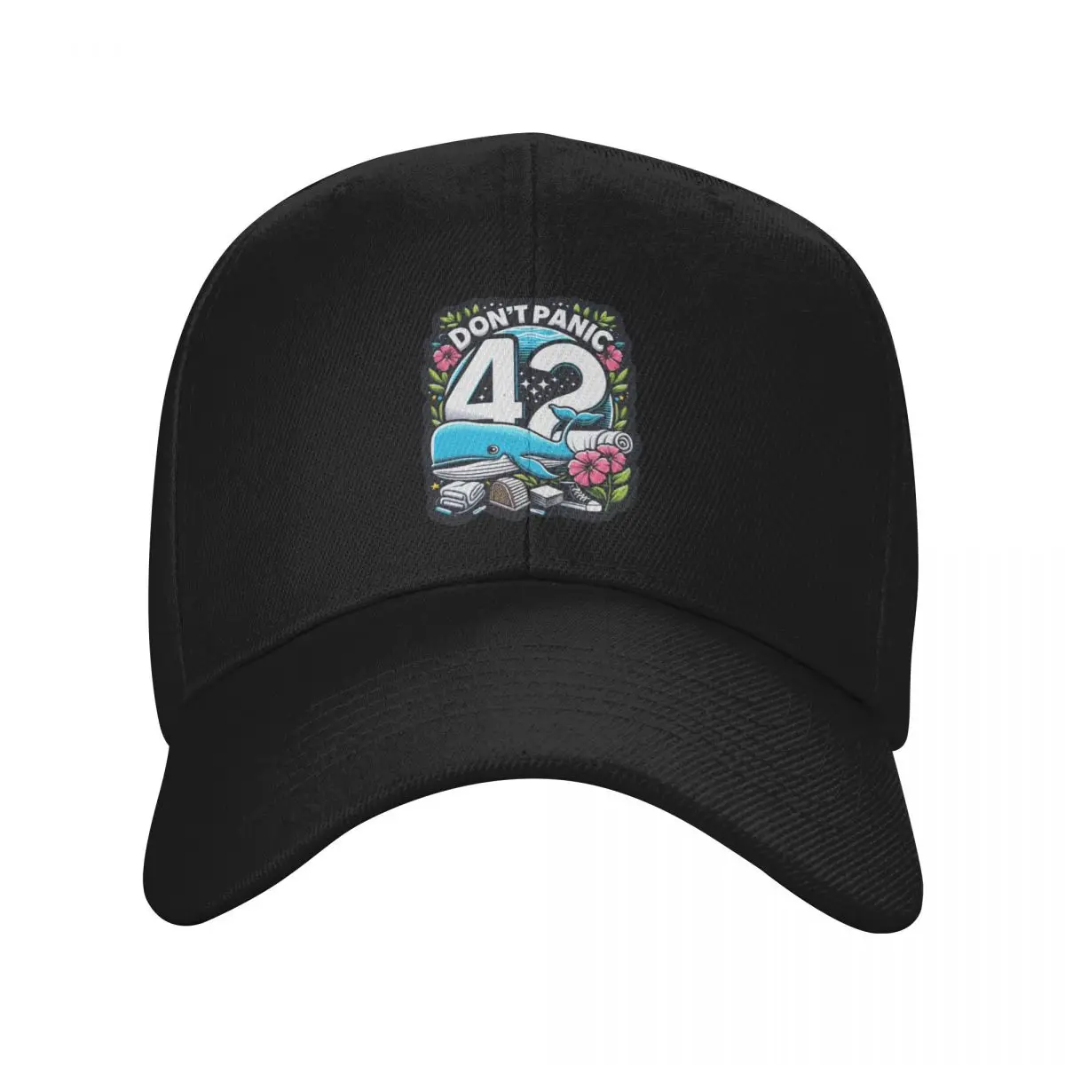 Don't Panic 42, the whale and the petunia, don't forget your towel Baseball Cap Icon Wild Ball Hat Caps Women Men's
Don't Panic 42, the whale and the petunia, don't forget your towel Baseball Cap Icon Wild Ball Hat Caps Women Men's