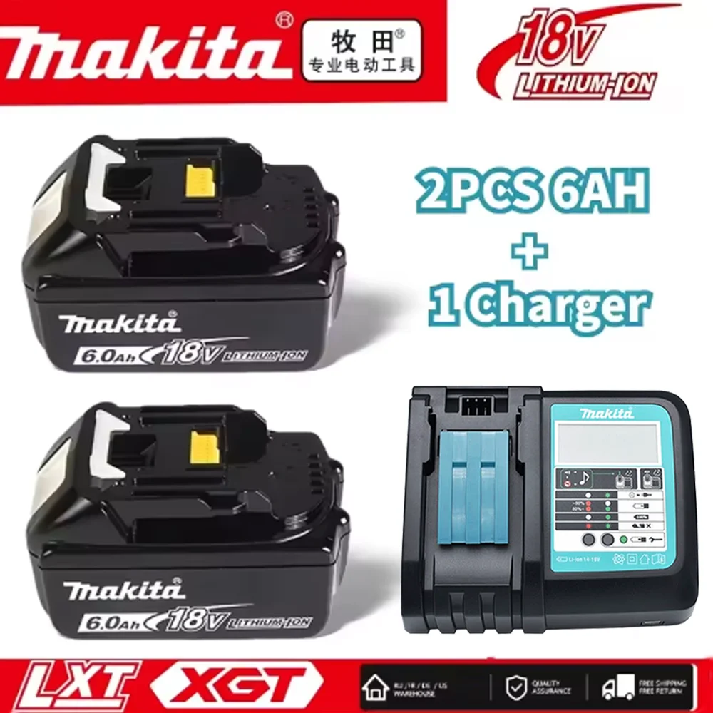 100% brand new Makita 18V Rechargeable 6Ah Battery ,For Makita BL1830 BL1830B BL1840 BL1840B BL1850 BL1850B Power Tools Battery
100% brand new Makita 18V Rechargeable 6Ah Battery ,For Makita BL1830 BL1830B BL1840 BL1840B BL1850 BL1850B Power Tools Battery