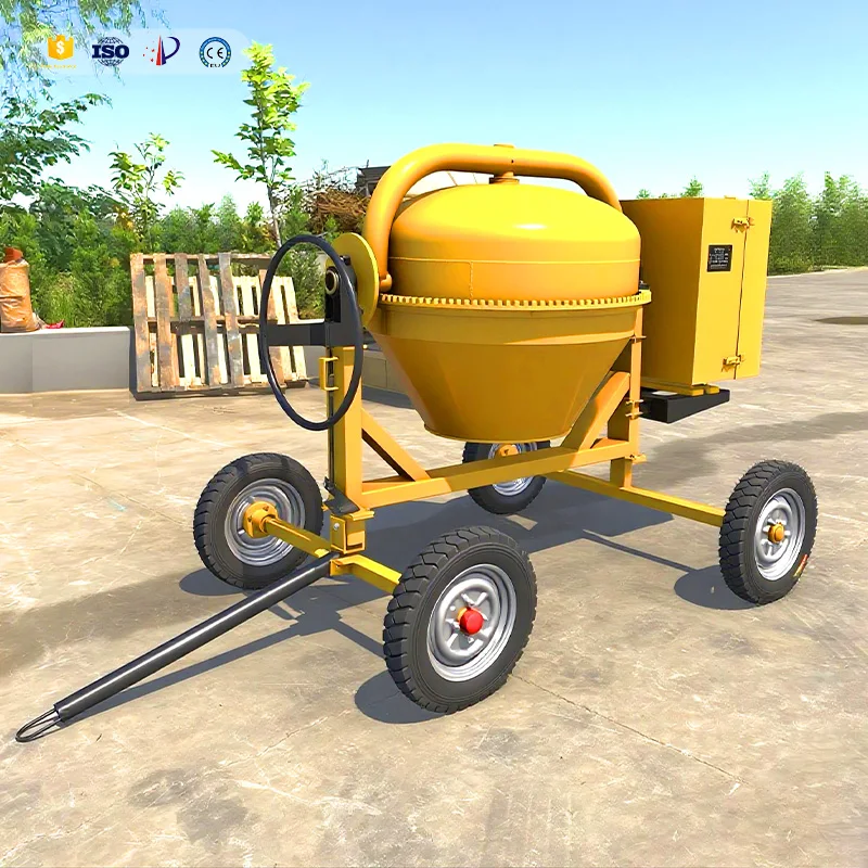 YG Customized 500L Small Diesel Concrete Mixer Drum High Efficiency Engine 75kW Power 2M/H Productivity Pump Motor Construction
YG Customized 500L Small Diesel Concrete Mixer Drum High Efficiency Engine 75kW Power 2M/H Productivity Pump Motor Construction