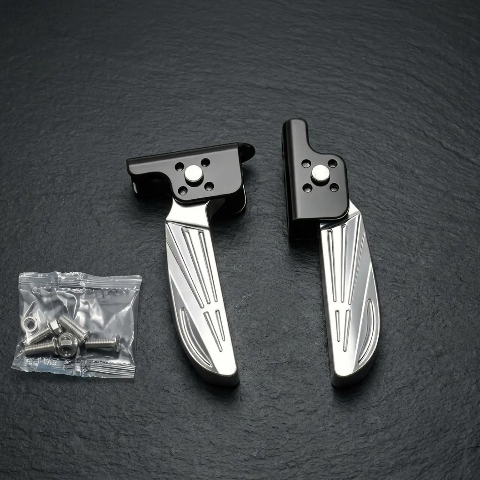 2 Pieces Folding Scooter Footrest Anti-Slip Electric Scooter Footrest Folding Foot Peg Easy Install Vehicle Accessory
2 Pieces Folding Scooter Footrest Anti-Slip Electric Scooter Footrest Folding Foot Peg Easy Install Vehicle Accessory