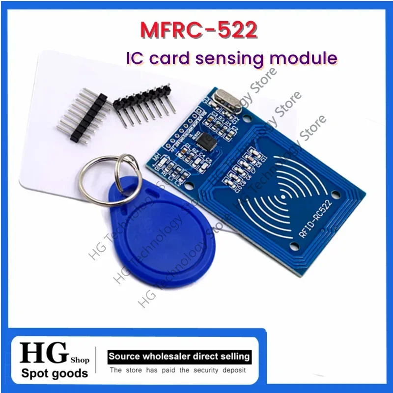 1-10pcs MFRC-522 RC522 RFID RF IC Module S50 SPI Writer Reader Sensor Card Kits 3.3V DC 13.56Mhz 
1-10pcs MFRC-522 RC522 RFID RF IC Module S50 SPI Writer Reader Sensor Card Kits 3.3V DC 13.56Mhz