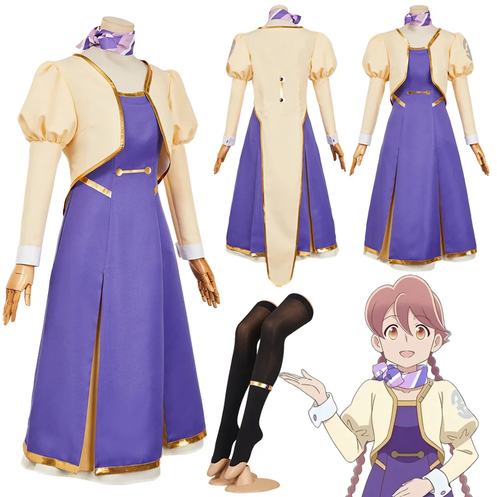 Anime Hotel of Apocalypse Cosplay Yachiyo Purple Dress Party Disguise Roleplay Costume Outfit Halloween Carnival Suits For Women
Anime Hotel of Apocalypse Cosplay Yachiyo Purple Dress Party Disguise Roleplay Costume Outfit Halloween Carnival Suits For Women
