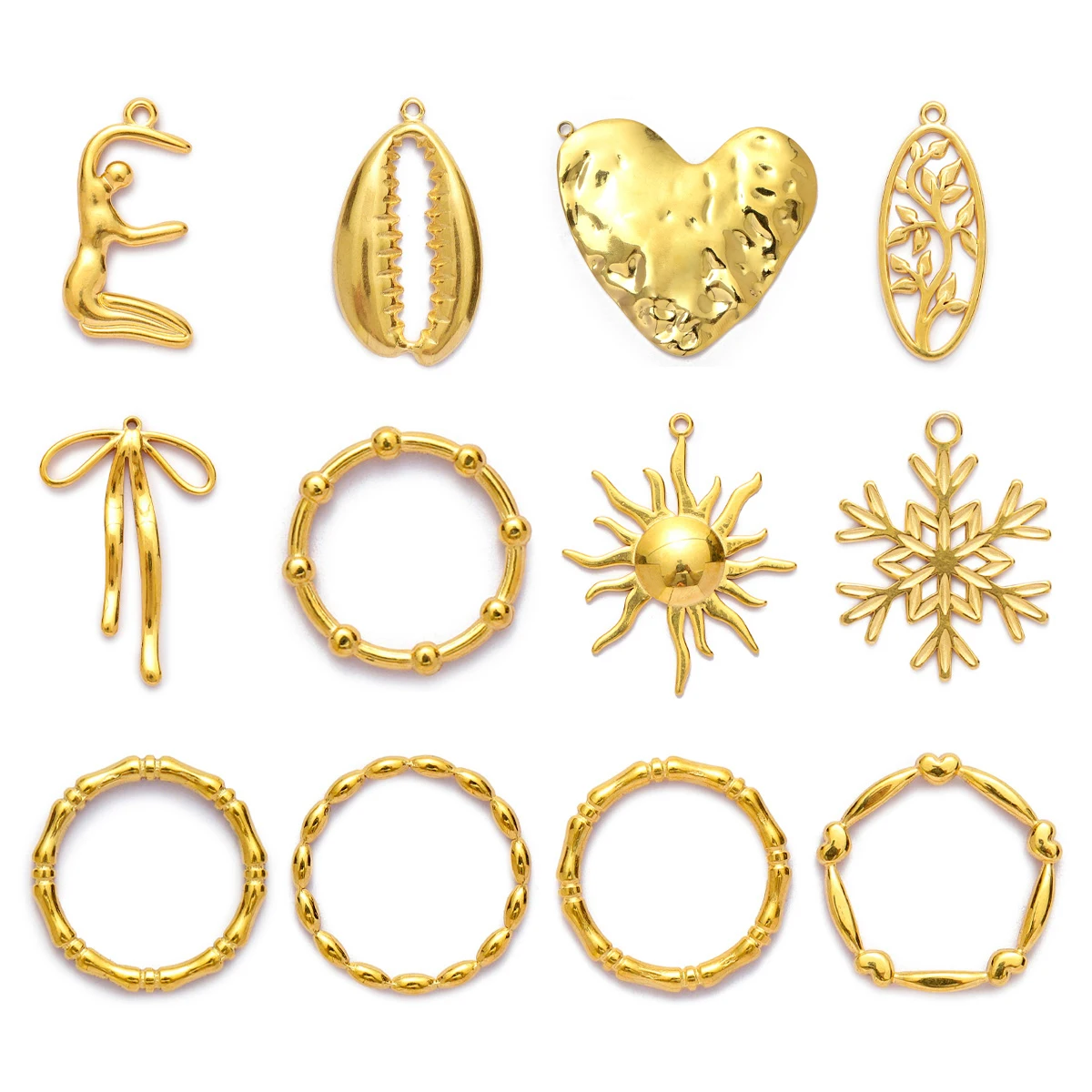 5pcs/Lot Stainless Steel Bowkont Sun Pendants Charms for DIY Jewelry Making Necklace Earring Accessory Wholesale
5pcs/Lot Stainless Steel Bowkont Sun Pendants Charms for DIY Jewelry Making Necklace Earring Accessory Wholesale