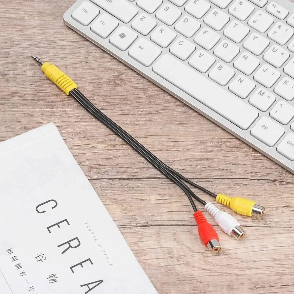 Durale 3 RCA Female RCA Cable 20cm Stereo 3.5mm Cable 3.5mm to Cable Audio Video AV
Durale 3 RCA Female RCA Cable 20cm Stereo 3.5mm Cable 3.5mm to Cable Audio Video AV