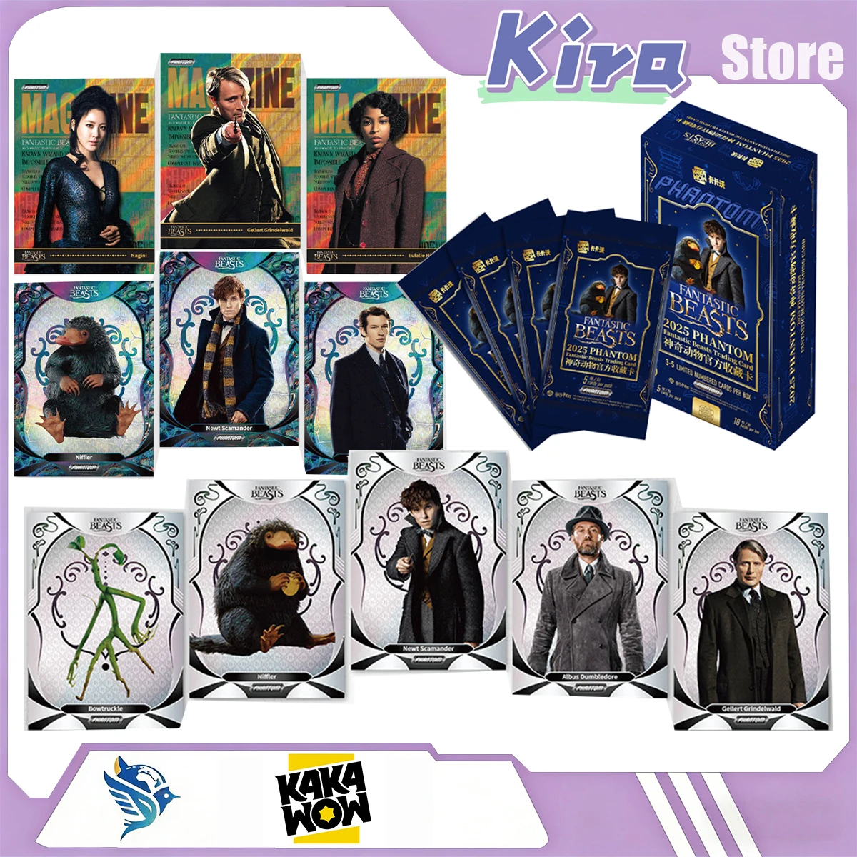 Коллекционные карточки KAKAWOW 2025 Phantom Magical Animals, лимитированная серия, пронумерованные, целая коробка, с сюрпризом, подарочная упаковка
Коллекционные карточки KAKAWOW 2025 Phantom Magical Animals, лимитированная серия, пронумерованные, целая коробка, с сюрпризом, подарочная упаковка