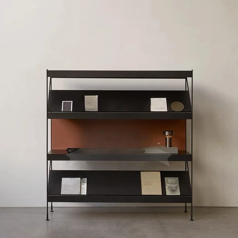solid wood board floor-standing multi-layer storage rack, industrial-style wrought iron divider floor-standing display rack
solid wood board floor-standing multi-layer storage rack, industrial-style wrought iron divider floor-standing display rack