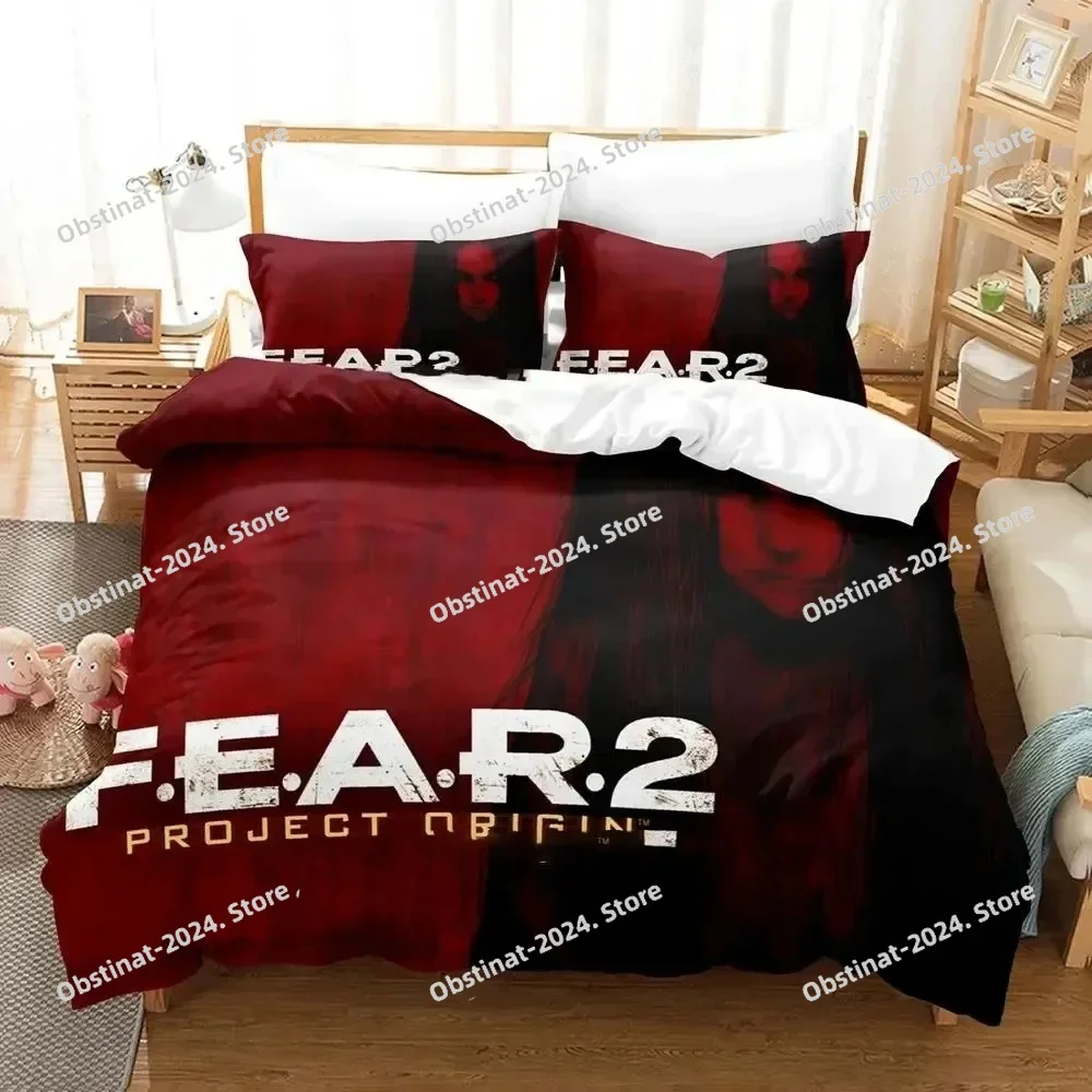 3D F.E.A.R. 2 Project Origin Bedding Set Printed Bed Set Duvet Cover Sheet Pillowcase Bed Soft Quilt Cover Full Queen King Size
3D F.E.A.R. 2 Project Origin Bedding Set Printed Bed Set Duvet Cover Sheet Pillowcase Bed Soft Quilt Cover Full Queen King Size