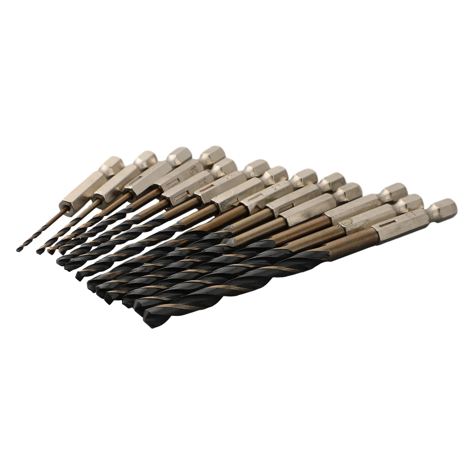 Drills Drill Bit 13pcs Accessory Replacement 1.5-6.5mm 1/4 Hex Shank 6.35mm Shank High Speed Steel High Quality
Drills Drill Bit 13pcs Accessory Replacement 1.5-6.5mm 1/4 Hex Shank 6.35mm Shank High Speed Steel High Quality