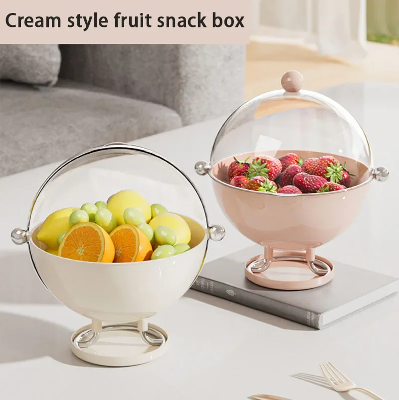 High Footed Sphere Fruit Snack Box Transparent Lid Dust-Proof Moisture-Proof household Office leisure multifunctional storage
High Footed Sphere Fruit Snack Box Transparent Lid Dust-Proof Moisture-Proof household Office leisure multifunctional storage