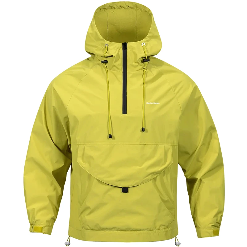Outdoor Waterproof Men's Hooded Jacket Spring Autumn Sports Half Neck Hoodie Sweatshirt American Fashion Pullover Windbreaker
Outdoor Waterproof Men's Hooded Jacket Spring Autumn Sports Half Neck Hoodie Sweatshirt American Fashion Pullover Windbreaker