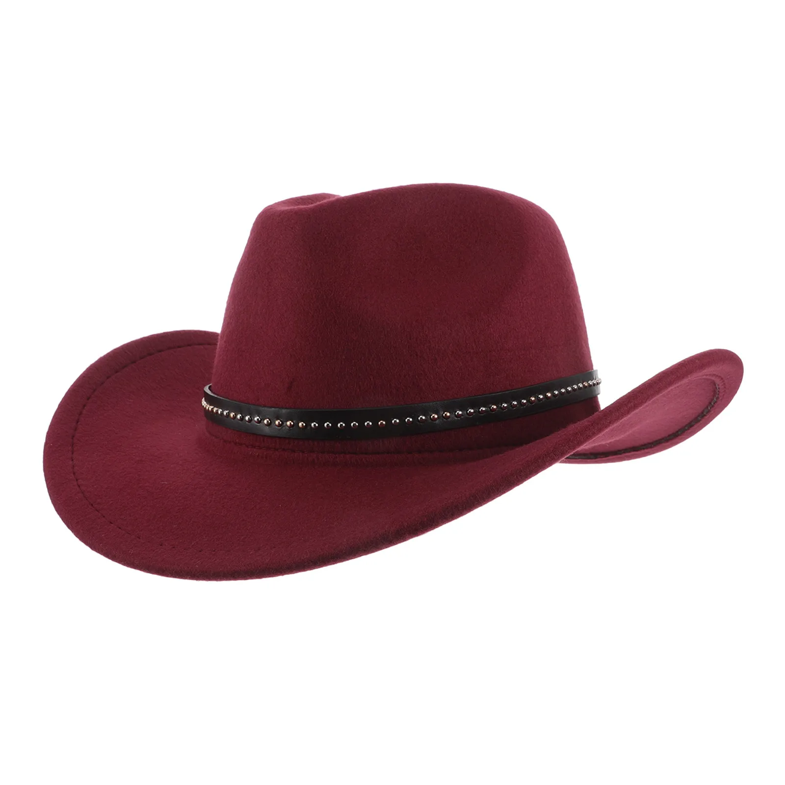 Woolen Fedora Hat Unisex Western Cowboy Felt Hats Big Brim Warm Winter Autumn Fashion Wide Brim Cap Mens Ladies Ethnic Style
Woolen Fedora Hat Unisex Western Cowboy Felt Hats Big Brim Warm Winter Autumn Fashion Wide Brim Cap Mens Ladies Ethnic Style