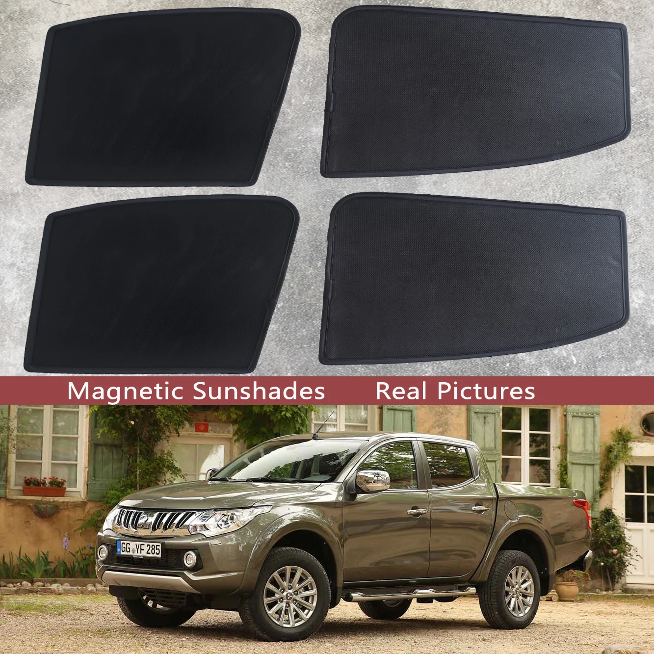 Magnetic Car Sunshade Shield Windshield Frame Curtain Sun Shade for Mitsubishi L200 Triton Fiat Fullback 2016 - 2023 Accessories
Magnetic Car Sunshade Shield Windshield Frame Curtain Sun Shade for Mitsubishi L200 Triton Fiat Fullback 2016 - 2023 Accessories