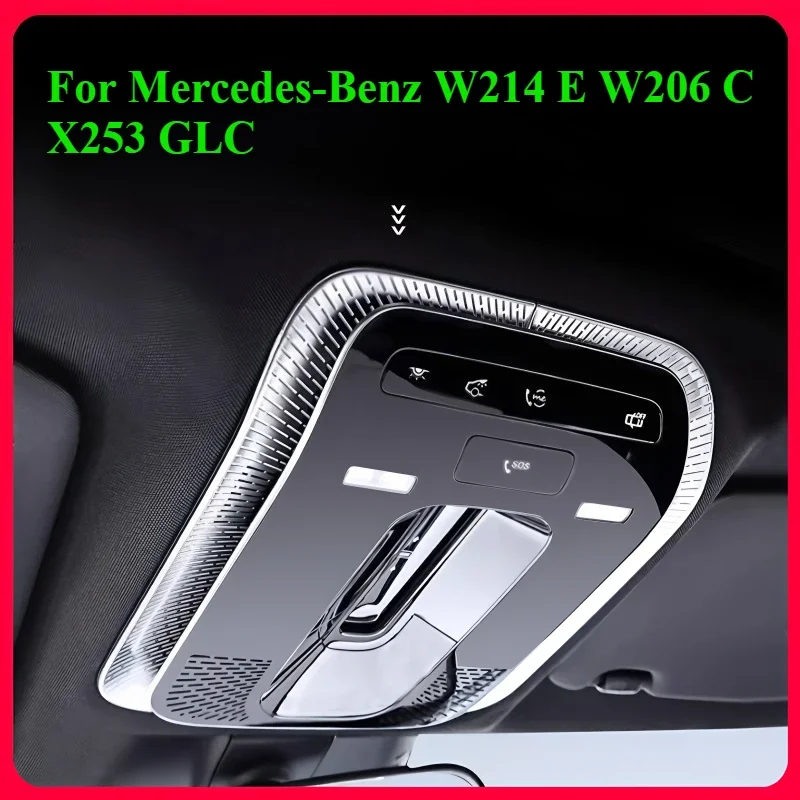 Для Mercedes-Benz W214 E-Class W206 C-Class X253 GLC интерьер модифицированный светильник для чтения на крыше украшение рамки яркая полоса
Для Mercedes-Benz W214 E-Class W206 C-Class X253 GLC интерьер модифицированный светильник для чтения на крыше украшение рамки яркая полоса