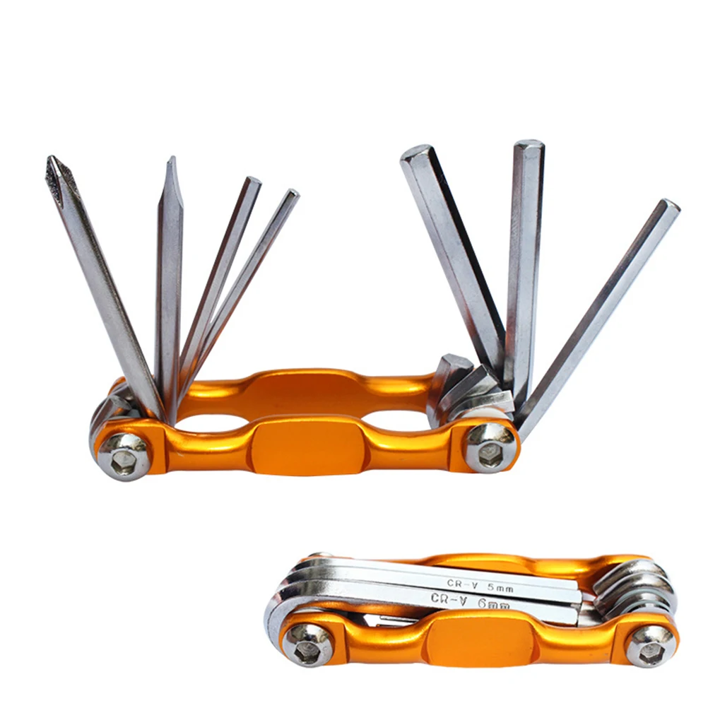 7 in 1 Bike Repair Tool Kit Multifunctional Compact Professional H Tools Screwdriver Wrenches Cycling Maintenance
7 in 1 Bike Repair Tool Kit Multifunctional Compact Professional H Tools Screwdriver Wrenches Cycling Maintenance