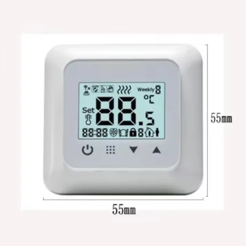 HY518 24V Digital LCD Touch Screen Thermostat Remote Control Wifi Heating Thermostat for Floor Heating Systems Parts
HY518 24V Digital LCD Touch Screen Thermostat Remote Control Wifi Heating Thermostat for Floor Heating Systems Parts