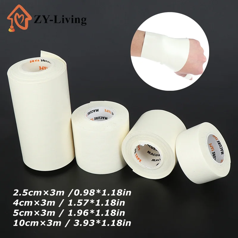 1Roll Sponge Beige Premium Adhesive Tape Sport Binding Physio Muscle 25/40/100mm Elastic Bandage Strain Injury Support
1Roll Sponge Beige Premium Adhesive Tape Sport Binding Physio Muscle 25/40/100mm Elastic Bandage Strain Injury Support