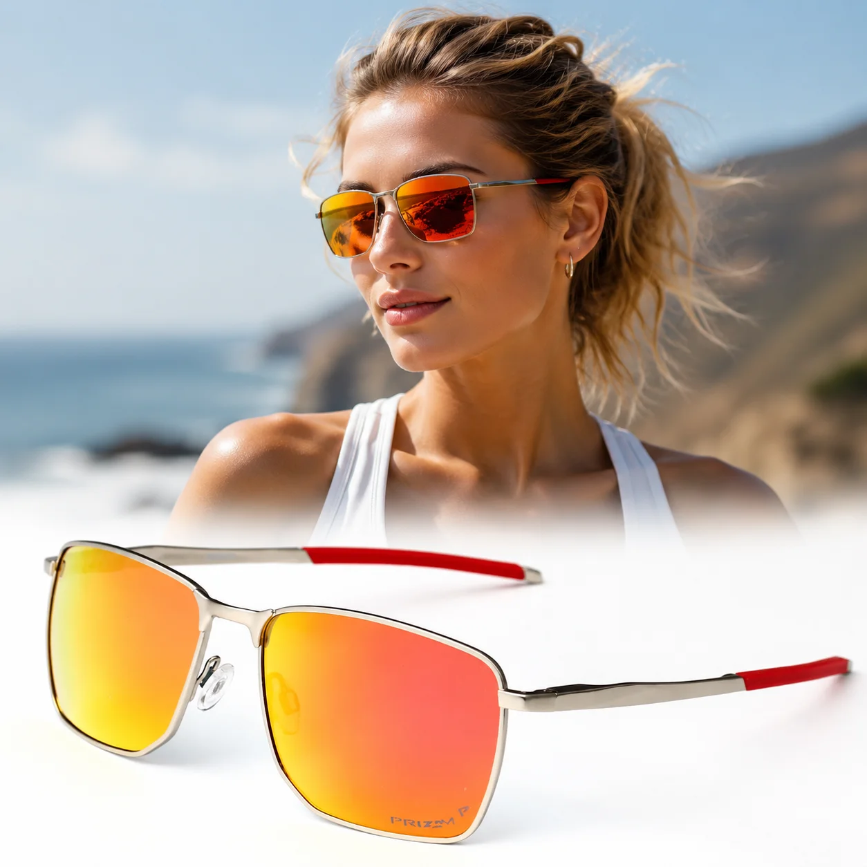 Outdoor sports cycling Polarized sunglasses Men's and women's retro ultra-light thin-edge sunglasses Driving 4142
Outdoor sports cycling Polarized sunglasses Men's and women's retro ultra-light thin-edge sunglasses Driving 4142
