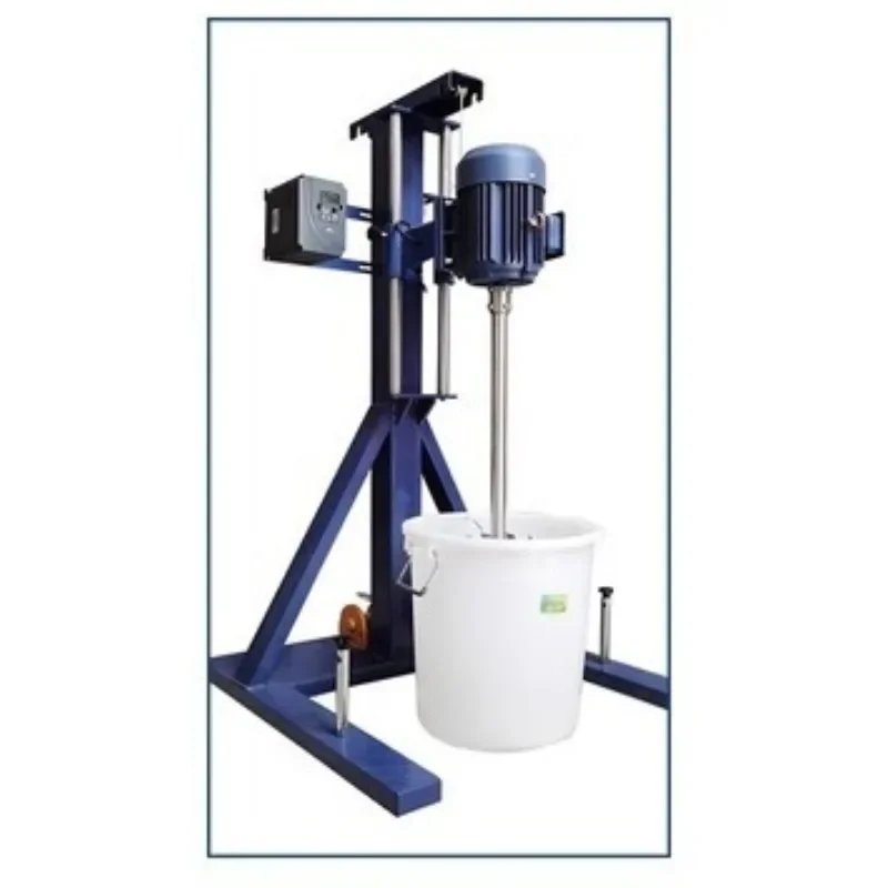 High-power high-speed disperser, production-type emulsifying large bracket variable-frequency paint and coating mixer
High-power high-speed disperser, production-type emulsifying large bracket variable-frequency paint and coating mixer