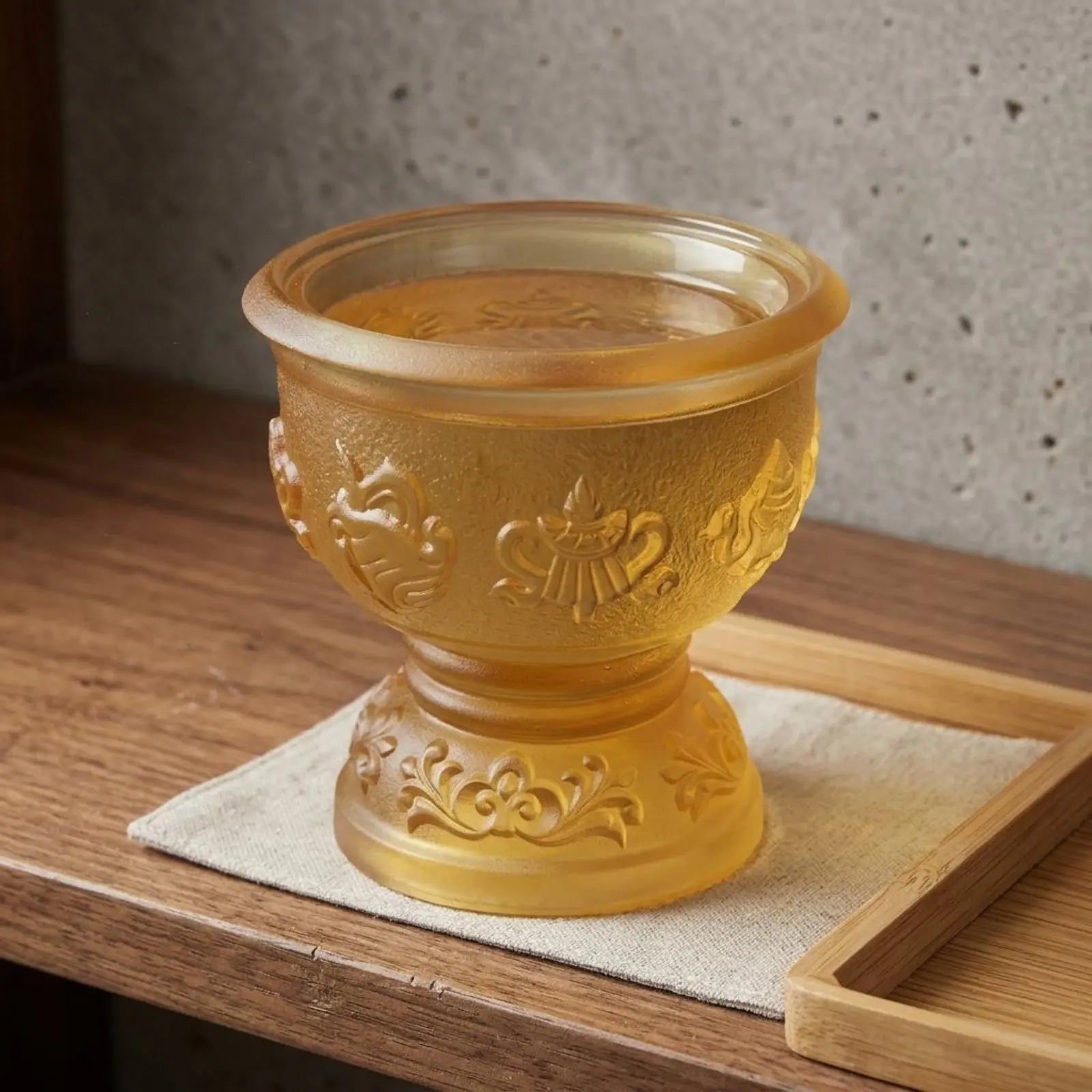 7 Pieces Buddha Water Cup Glossy Finish Buddhist Offering Cup Religious Item Shiny Look Embossed Pattern for Home Shrine
7 Pieces Buddha Water Cup Glossy Finish Buddhist Offering Cup Religious Item Shiny Look Embossed Pattern for Home Shrine