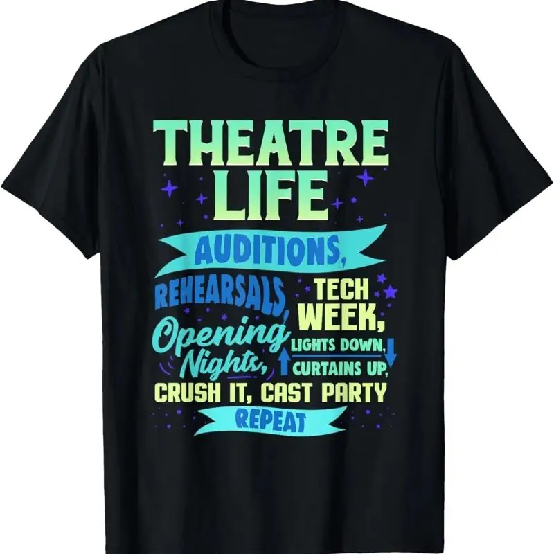 Theatre Nerd Actor Funny Musical Theater Thespian T Shirt
Theatre Nerd Actor Funny Musical Theater Thespian T Shirt