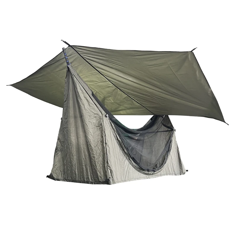 One Person Lay-flat Tree Hammock 210T Polyester Ripstop Tent with Strap Net and Rainflypromote sales
One Person Lay-flat Tree Hammock 210T Polyester Ripstop Tent with Strap Net and Rainflypromote sales