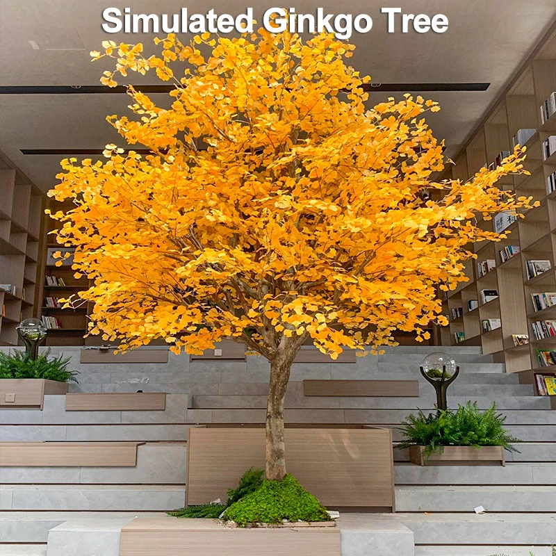 150-300cm Artificial Ginkgo Tree Landscaping Fake Tree Trunk Silk Fake Leaves Ornamental Indoor Faux Plant For Home WeddingDecor
150-300cm Artificial Ginkgo Tree Landscaping Fake Tree Trunk Silk Fake Leaves Ornamental Indoor Faux Plant For Home WeddingDecor