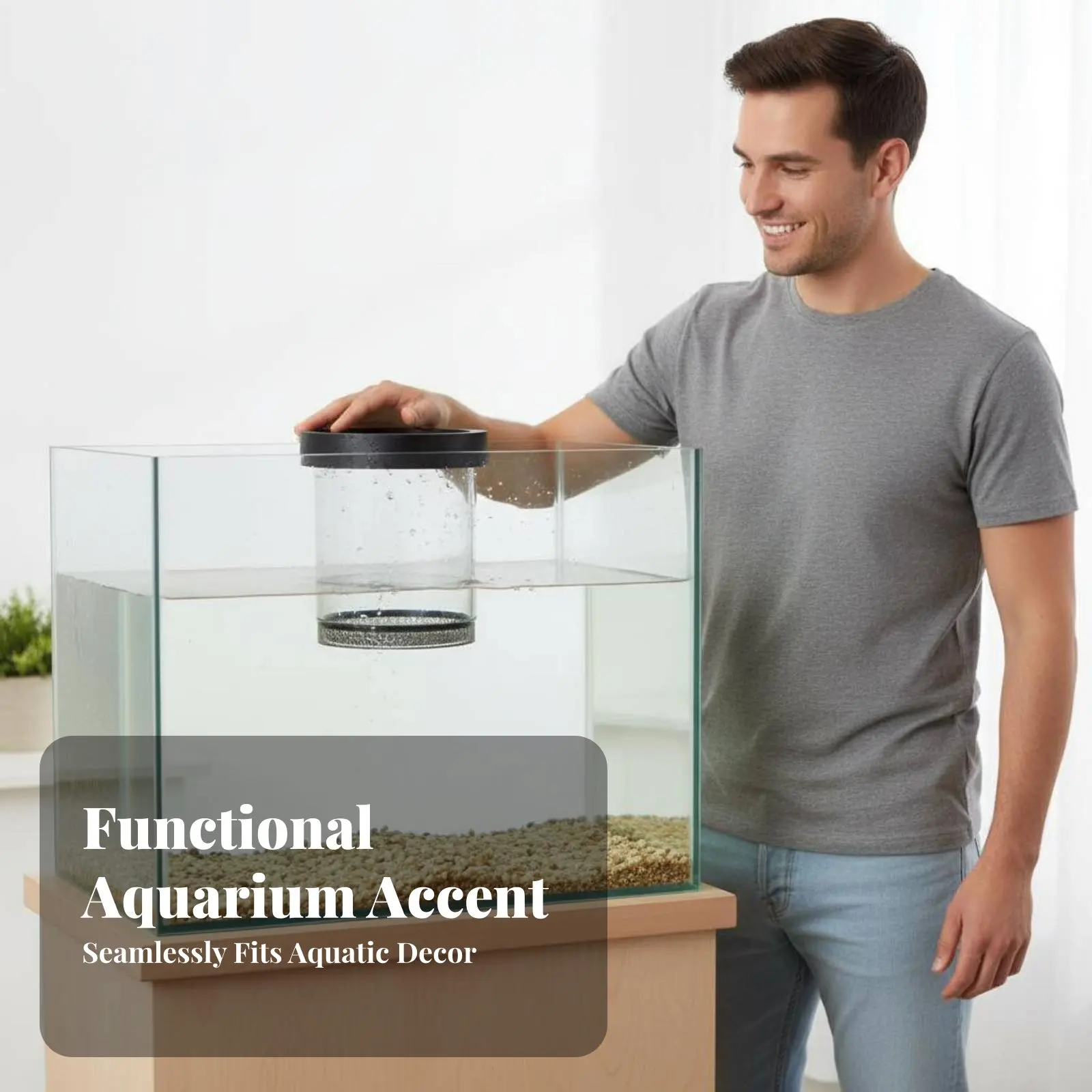 Buoyant Aquatic Breeding Box High Clearness Aquatic Breeding Box Multifunctional Double Tier Design for Aquarists
Buoyant Aquatic Breeding Box High Clearness Aquatic Breeding Box Multifunctional Double Tier Design for Aquarists