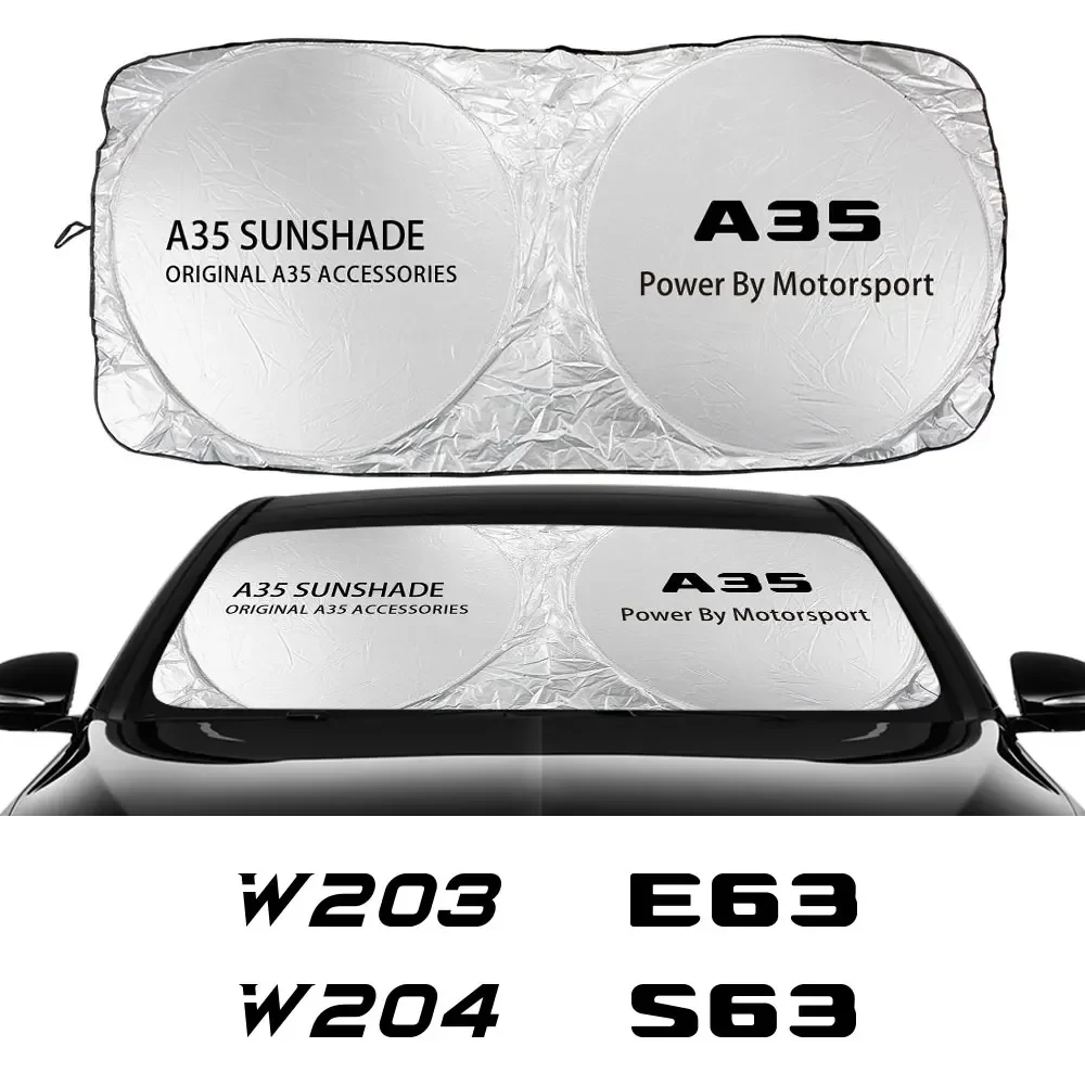 Car Windshield Sunshade Apply For Benz W124 W203 W204 A35 A45 C43 C63 CL CLA35 E63 S63 SLS Auto Anti-UV Parasol Auto Accessories
Car Windshield Sunshade Apply For Benz W124 W203 W204 A35 A45 C43 C63 CL CLA35 E63 S63 SLS Auto Anti-UV Parasol Auto Accessories