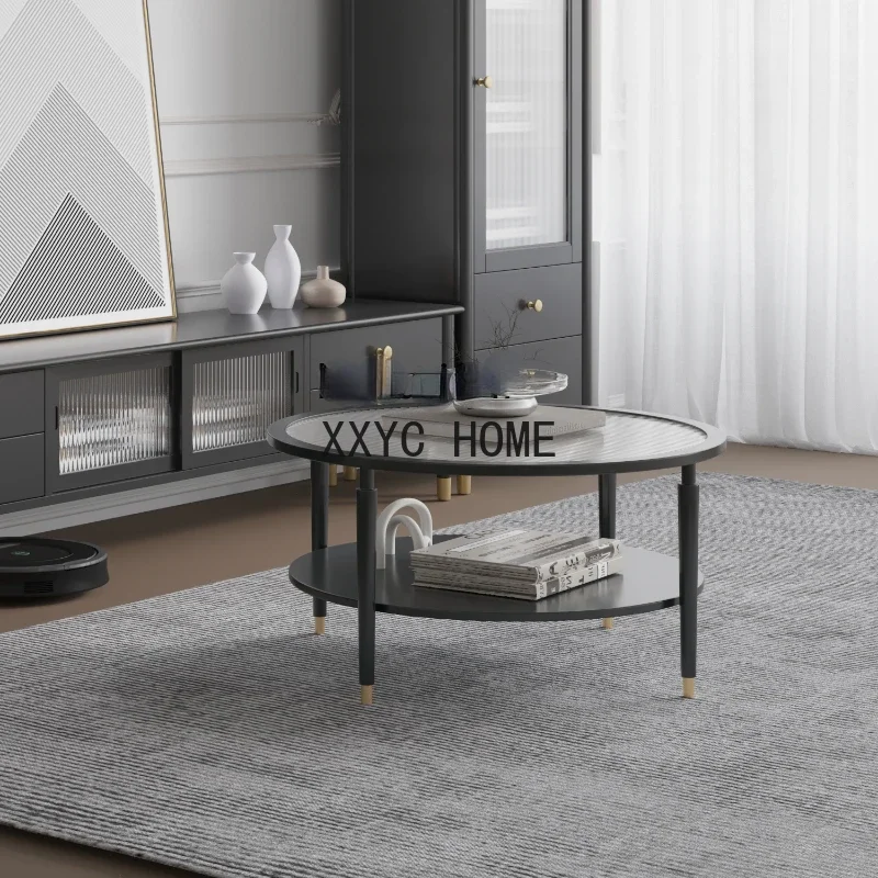 Modern Light Luxury Tempered Glass Coffee Table TV Cabinet Combination Living Room round Tea Table
Modern Light Luxury Tempered Glass Coffee Table TV Cabinet Combination Living Room round Tea Table