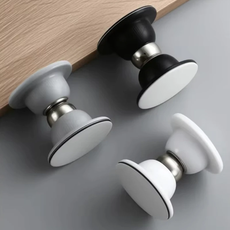 Silicone Magnetic Door Stopper Anti-Collision with Strong Suction for Bedroom Study No Punching Required for Installation
Silicone Magnetic Door Stopper Anti-Collision with Strong Suction for Bedroom Study No Punching Required for Installation