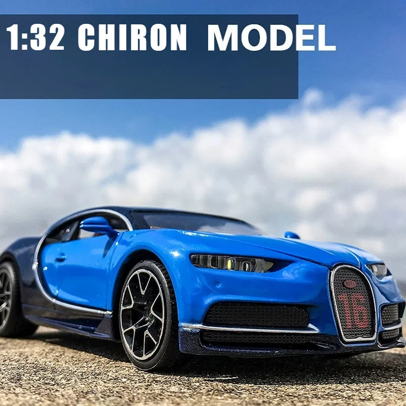 1:32 Chiron Supercar Alloy Model Diecast Toy Metal Racing Car Model Simulation Sound and Light Kids Gifts
1:32 Chiron Supercar Alloy Model Diecast Toy Metal Racing Car Model Simulation Sound and Light Kids Gifts