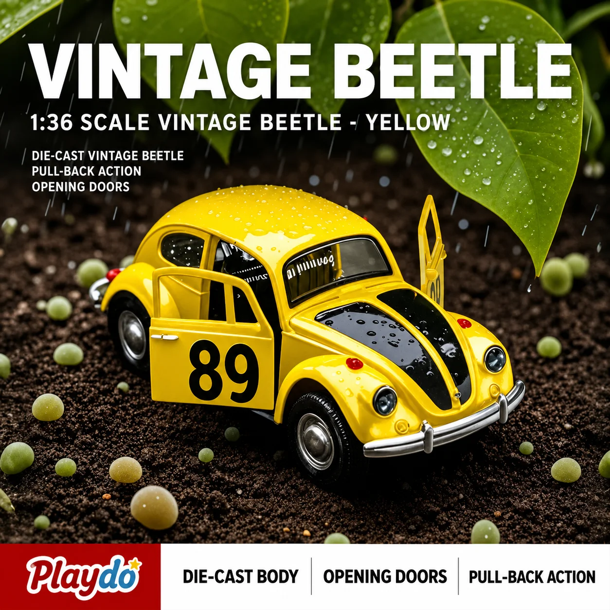 MQUDUO Vintage Beetle Diecast Model Pull Back Open Doors, Classic Metal Auto Replica Desk Decor Collectible Adult Gift
MQUDUO Vintage Beetle Diecast Model Pull Back Open Doors, Classic Metal Auto Replica Desk Decor Collectible Adult Gift