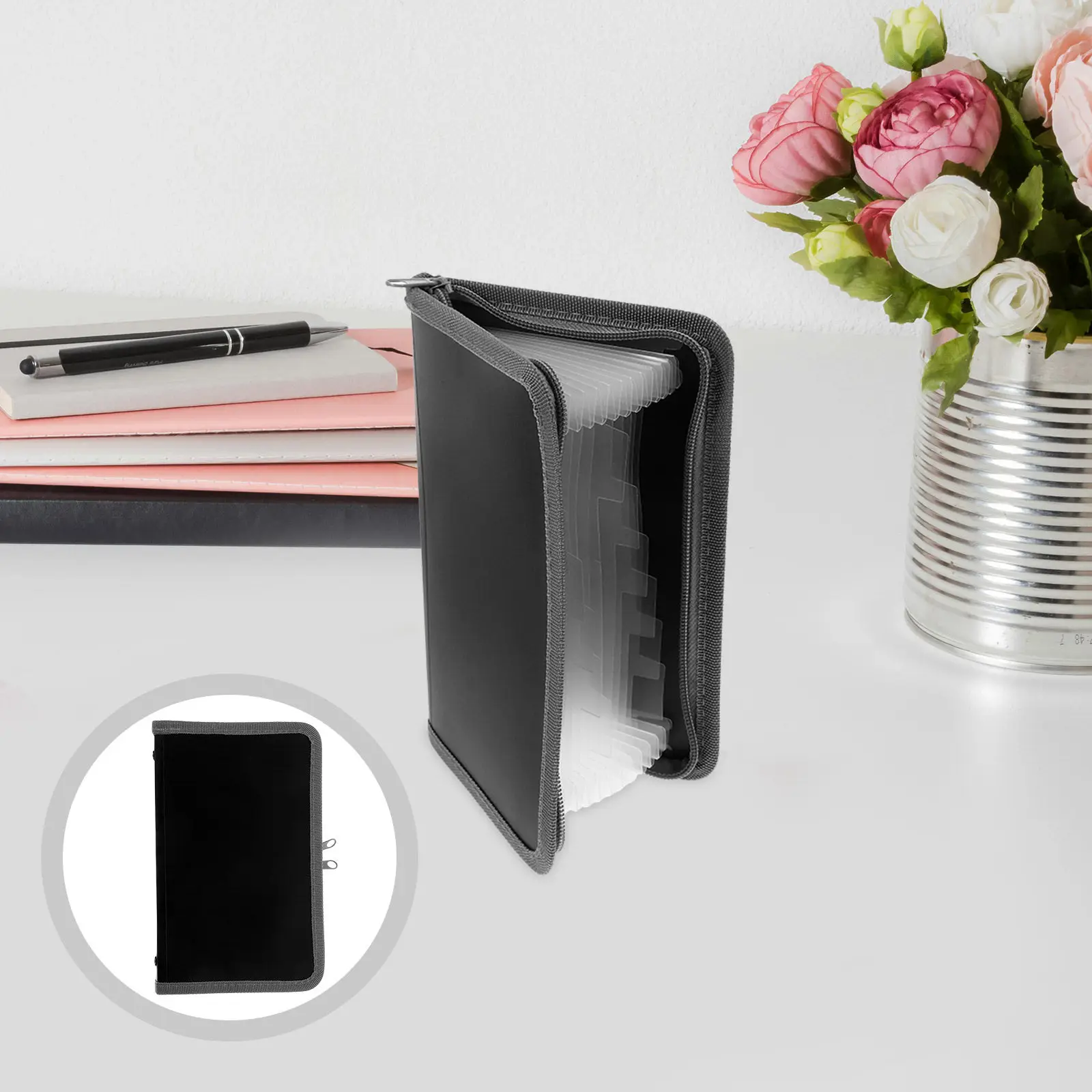 Mini Accordion File Organizer Zipper Compact Expanding Receipt Folder Portable Document Holder Travel Bill Organizer
Mini Accordion File Organizer Zipper Compact Expanding Receipt Folder Portable Document Holder Travel Bill Organizer