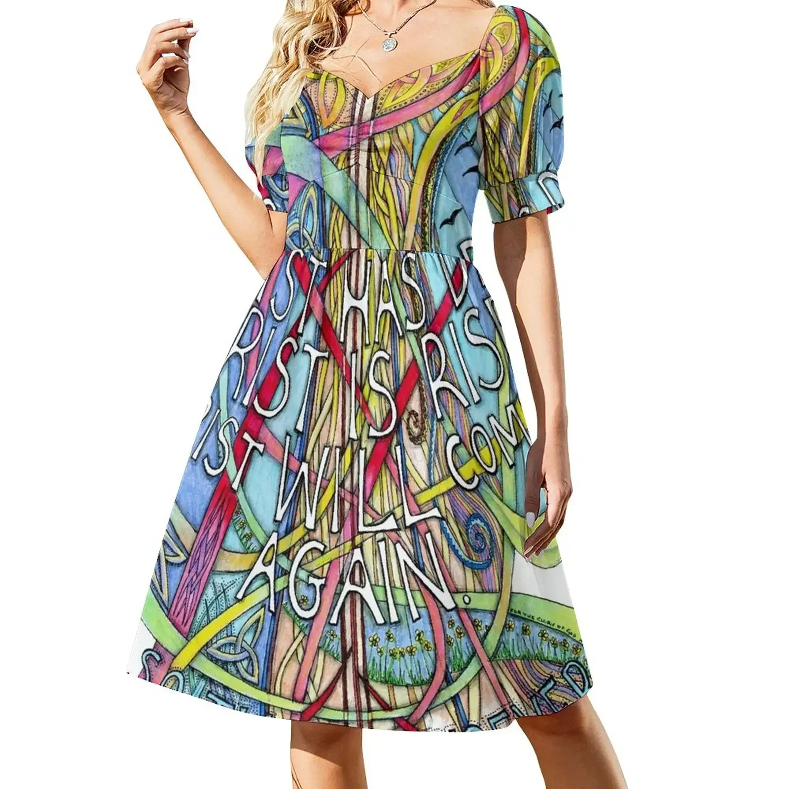 Christ is Risen Sleeveless Dress dress women summer sensual sexy dress for women
Christ is Risen Sleeveless Dress dress women summer sensual sexy dress for women