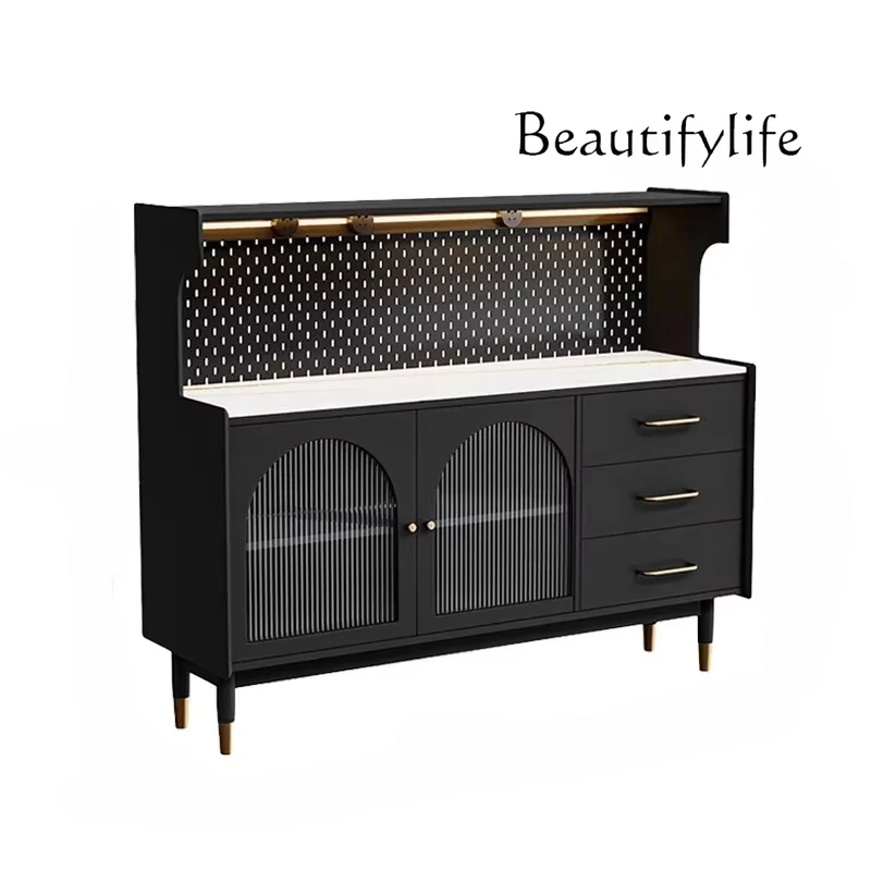 N Black Stone Plate Solid Wood Sideboard Modern Home Wall-Mounted Storage Tea Cabinet
N Black Stone Plate Solid Wood Sideboard Modern Home Wall-Mounted Storage Tea Cabinet