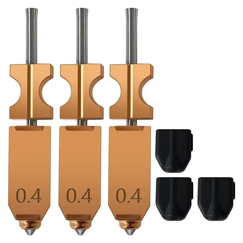 A96I-3PK 0.4MM Upgrade Hotend For AD5X Assembled Extruder Hotend Kit All Metal Quick Detachable Integrated Nozzle
A96I-3PK 0.4MM Upgrade Hotend For AD5X Assembled Extruder Hotend Kit All Metal Quick Detachable Integrated Nozzle