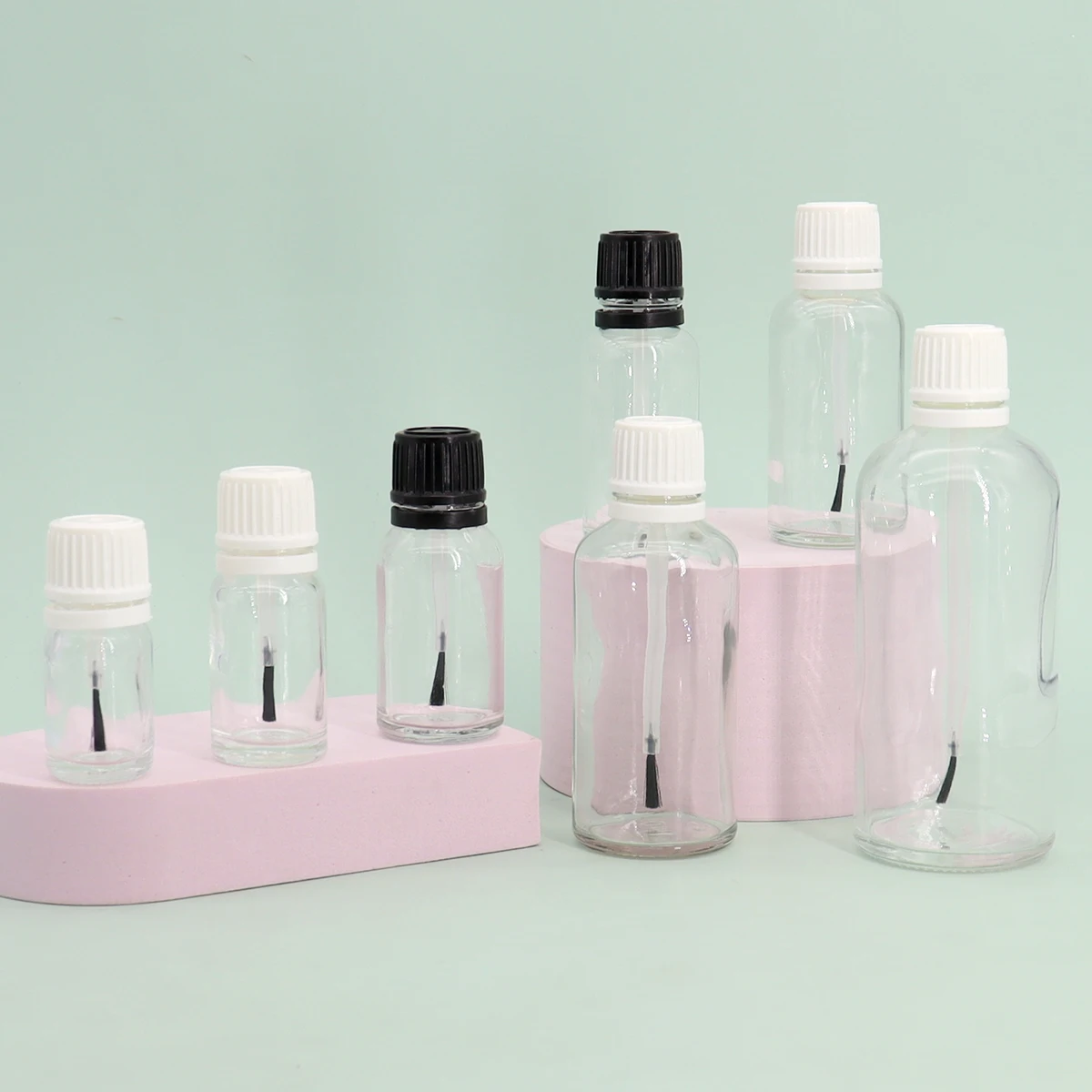 5ml 10ML 50ML Clear Glass Nail Polish Bottle WithTamper Evident Brush Cap 1oz 1/2oz Brown Glass Nail Polish Containers 200pcs
5ml 10ML 50ML Clear Glass Nail Polish Bottle WithTamper Evident Brush Cap 1oz 1/2oz Brown Glass Nail Polish Containers 200pcs