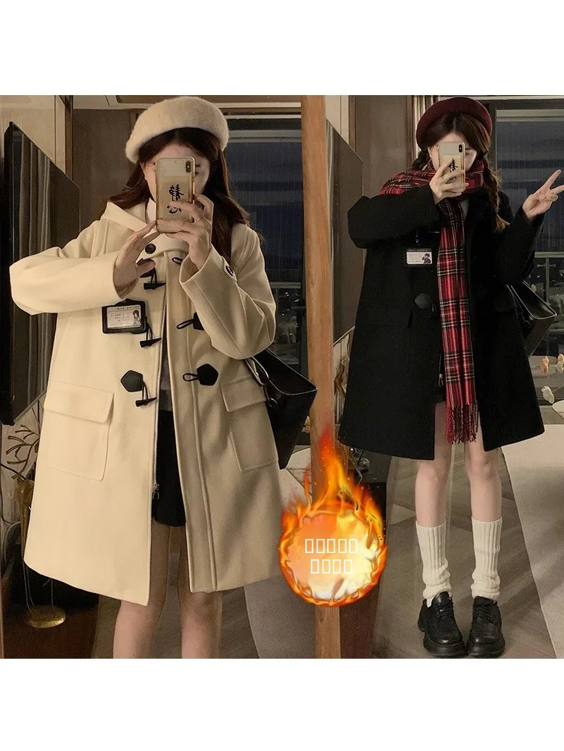 Шерстяное пальто Bla для женщин, осенне-зимнее, новое, маленького размера, миди, бренд Tagkita, в стиле Sweet College, из полиэфирного волокна
Шерстяное пальто Bla для женщин, осенне-зимнее, новое, маленького размера, миди, бренд Tagkita, в стиле Sweet College, из полиэфирного волокна