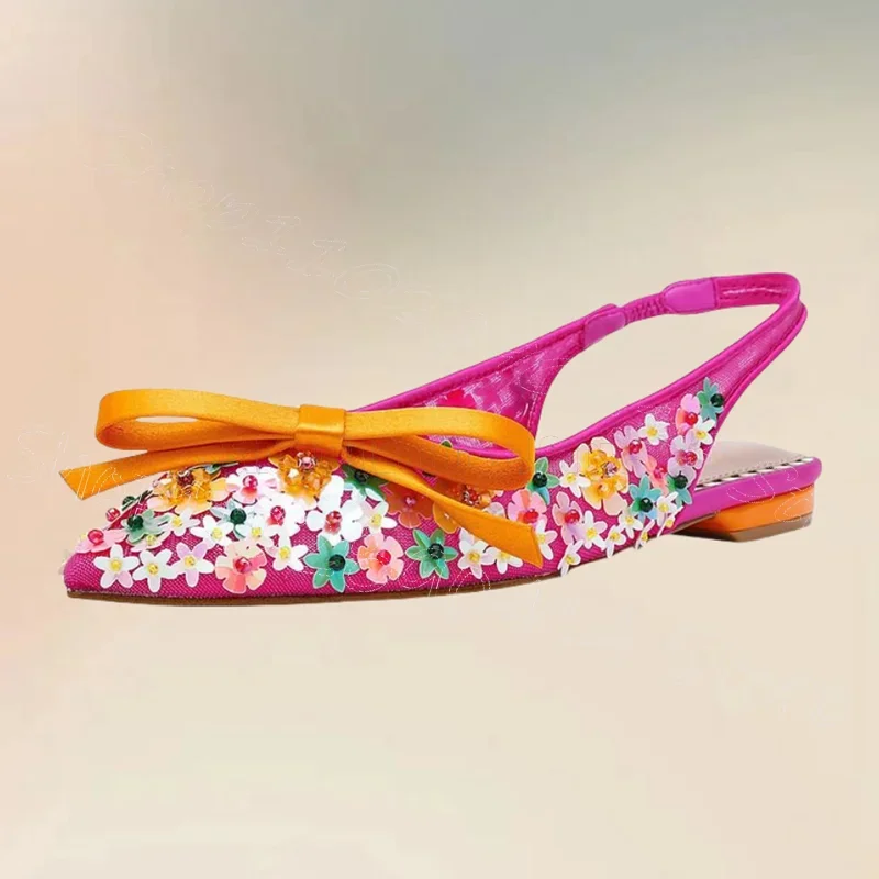 Colorful Appliques Bow Knot Pointed Toe Pumps Slip On Women Shoes Low Top Fashion Party Banquet Dating 2025 Zapatos Para Mujere
Colorful Appliques Bow Knot Pointed Toe Pumps Slip On Women Shoes Low Top Fashion Party Banquet Dating 2025 Zapatos Para Mujere