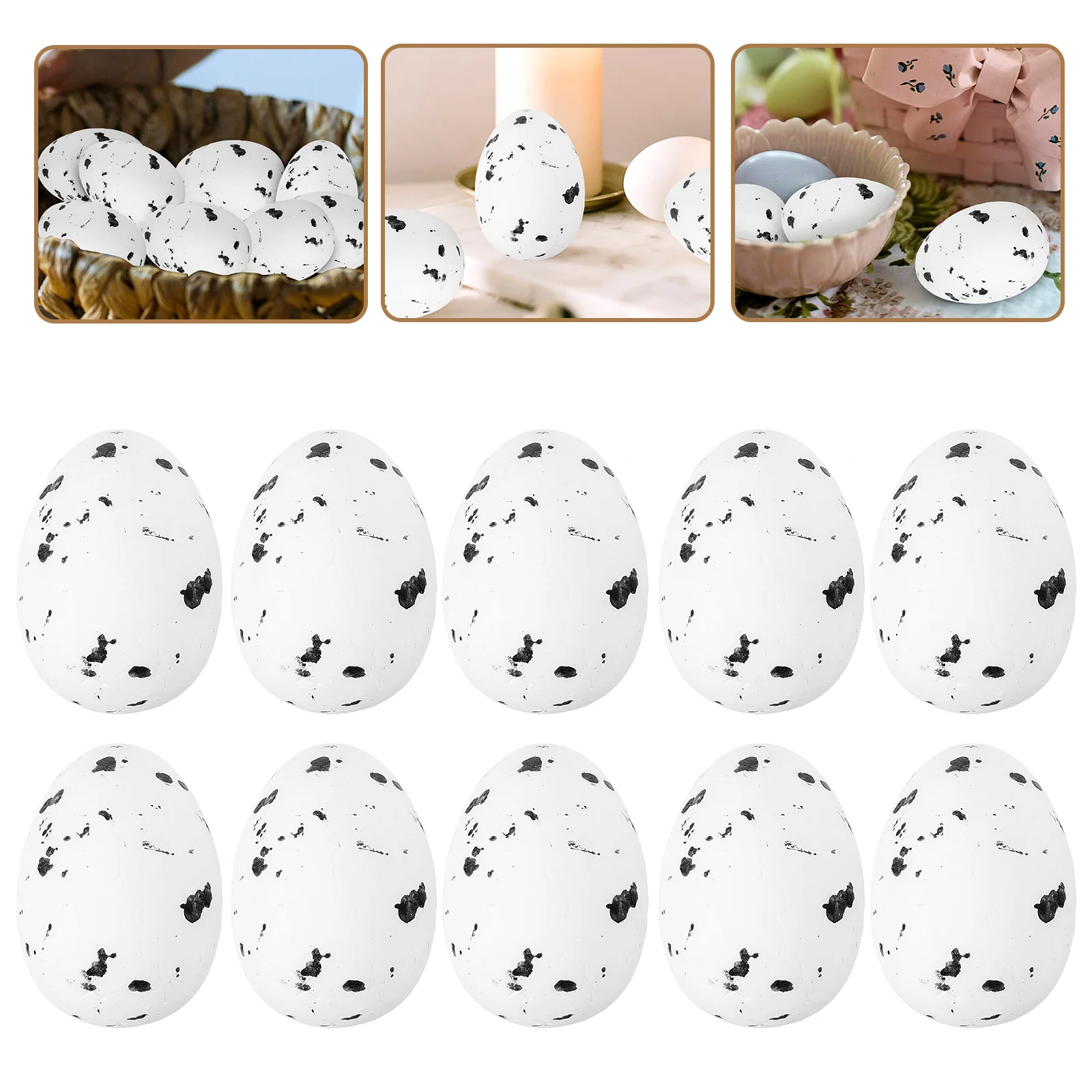 60 Pcs Foam Egg Easter Eggs Lifelike Household Simulation Imitation Foams Decor Holiday
60 Pcs Foam Egg Easter Eggs Lifelike Household Simulation Imitation Foams Decor Holiday