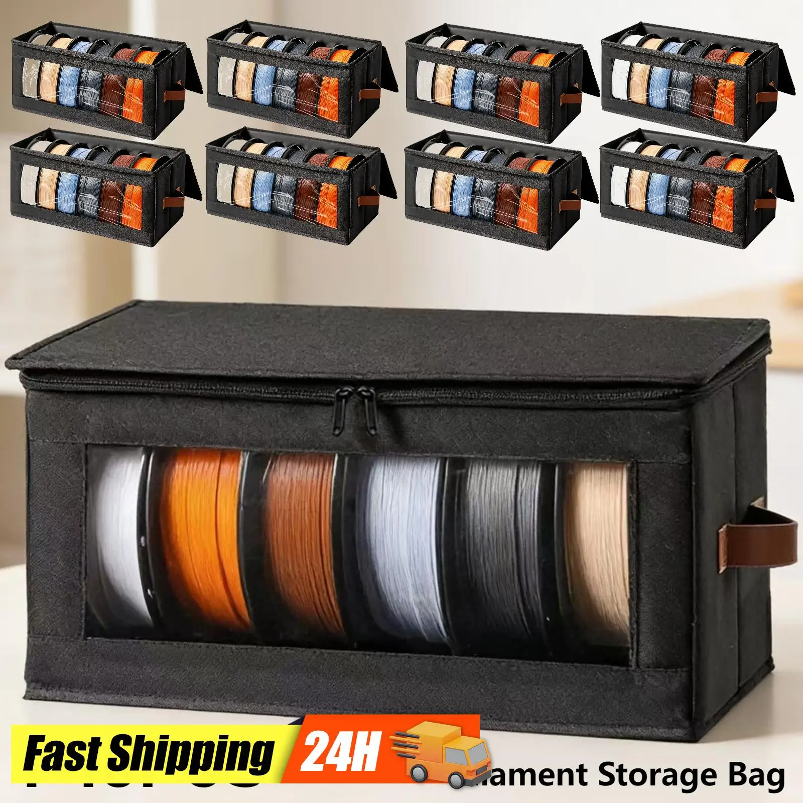 3D Printer Filament Storage Bag Filament Storage Containers Cover 3D Printing Accessories Holder Rack for Home Office Workshop
3D Printer Filament Storage Bag Filament Storage Containers Cover 3D Printing Accessories Holder Rack for Home Office Workshop