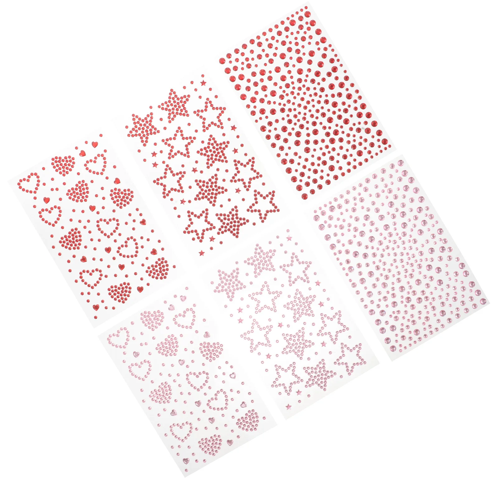 6 Sheets Face Crystal Stickers Self Adhesive Rhinestones for Nail Art Phone Decoration DIY Crafts Festival Party Look Shiny
6 Sheets Face Crystal Stickers Self Adhesive Rhinestones for Nail Art Phone Decoration DIY Crafts Festival Party Look Shiny