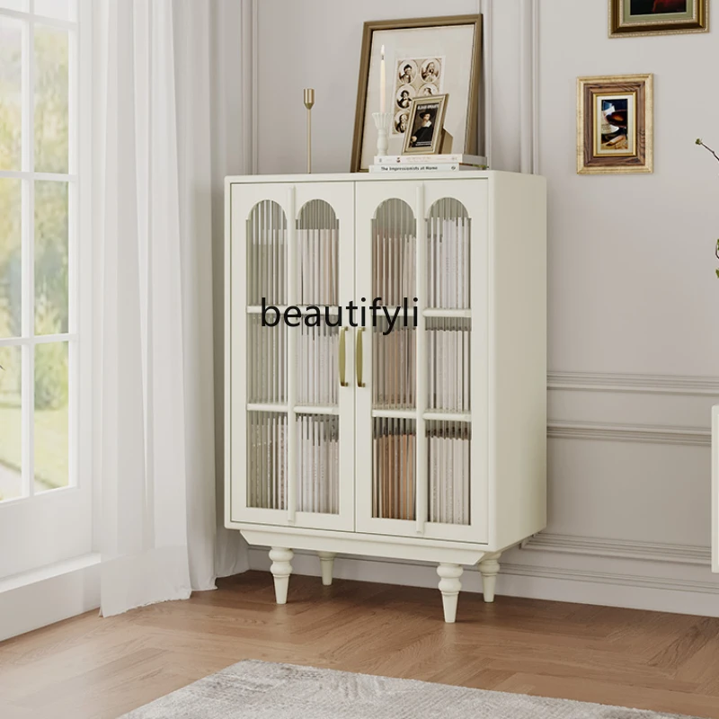 Cream Style Solid Wood Side Cabinet Wine Cabinet French American Light Luxury Storage Cabinet
Cream Style Solid Wood Side Cabinet Wine Cabinet French American Light Luxury Storage Cabinet