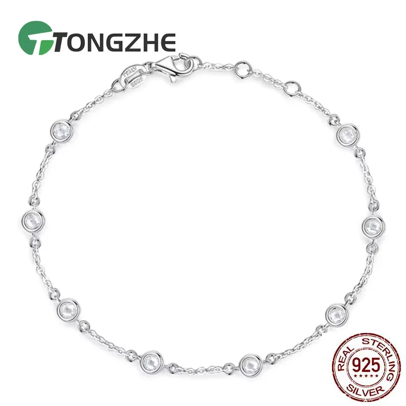 TONGZHE Fashion 925 Silver Sterling Mens Bracelets CZ Lover Bracelets for Women Luxury Brand Turkish Bracelets Gift Sale&30
TONGZHE Fashion 925 Silver Sterling Mens Bracelets CZ Lover Bracelets for Women Luxury Brand Turkish Bracelets Gift Sale&30