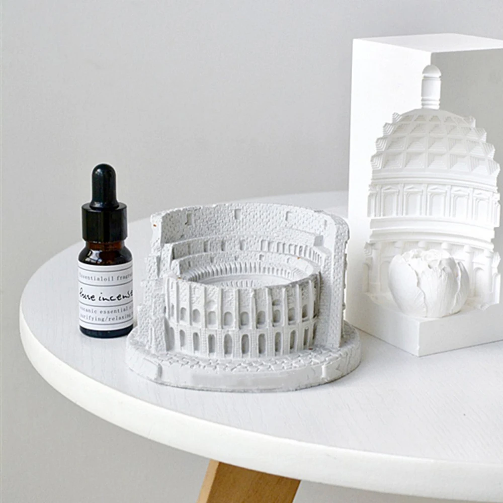 Silicone Mold For Cement Gypsum Colosseum Aromatherapy Stone Decoration Handmade DIY Bedroom Fragrance Decoration Mould
Silicone Mold For Cement Gypsum Colosseum Aromatherapy Stone Decoration Handmade DIY Bedroom Fragrance Decoration Mould