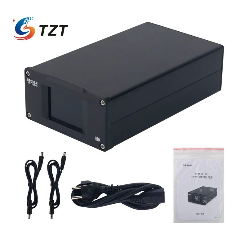 TZT BRZHIFI SPD-25PRO 25W Linear Power Supply Regulated Power Supply w/ 2" Screen (110V/220V DC12V 2A Output)
TZT BRZHIFI SPD-25PRO 25W Linear Power Supply Regulated Power Supply w/ 2" Screen (110V/220V DC12V 2A Output)