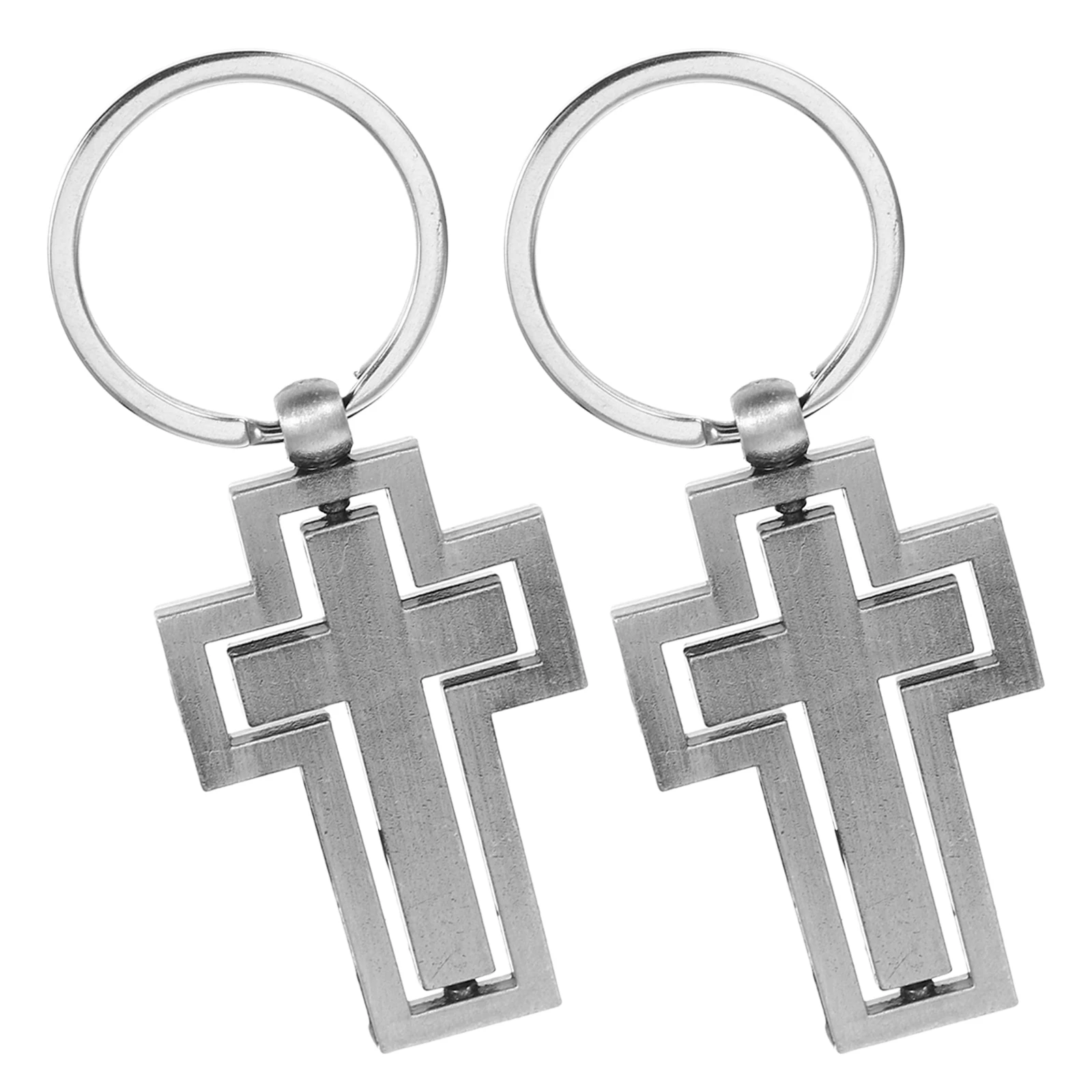 2pcs Metal Cross Keychain Pendant Christian Bag Charm Handbag Car Accessory Elegant Design Stylish Color Religious Symbol Jesus
2pcs Metal Cross Keychain Pendant Christian Bag Charm Handbag Car Accessory Elegant Design Stylish Color Religious Symbol Jesus