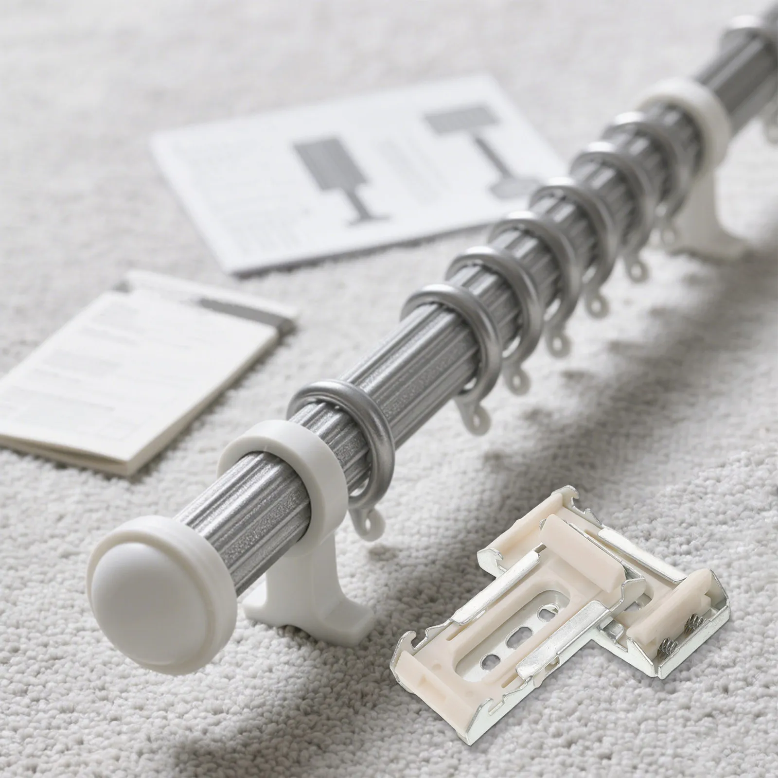 4Pcs Curtain Track Mounting Brackets Roller Shades Installation Hardware Replacement 3.55-3.62cm Ceiling Track Mount Blinds
4Pcs Curtain Track Mounting Brackets Roller Shades Installation Hardware Replacement 3.55-3.62cm Ceiling Track Mount Blinds