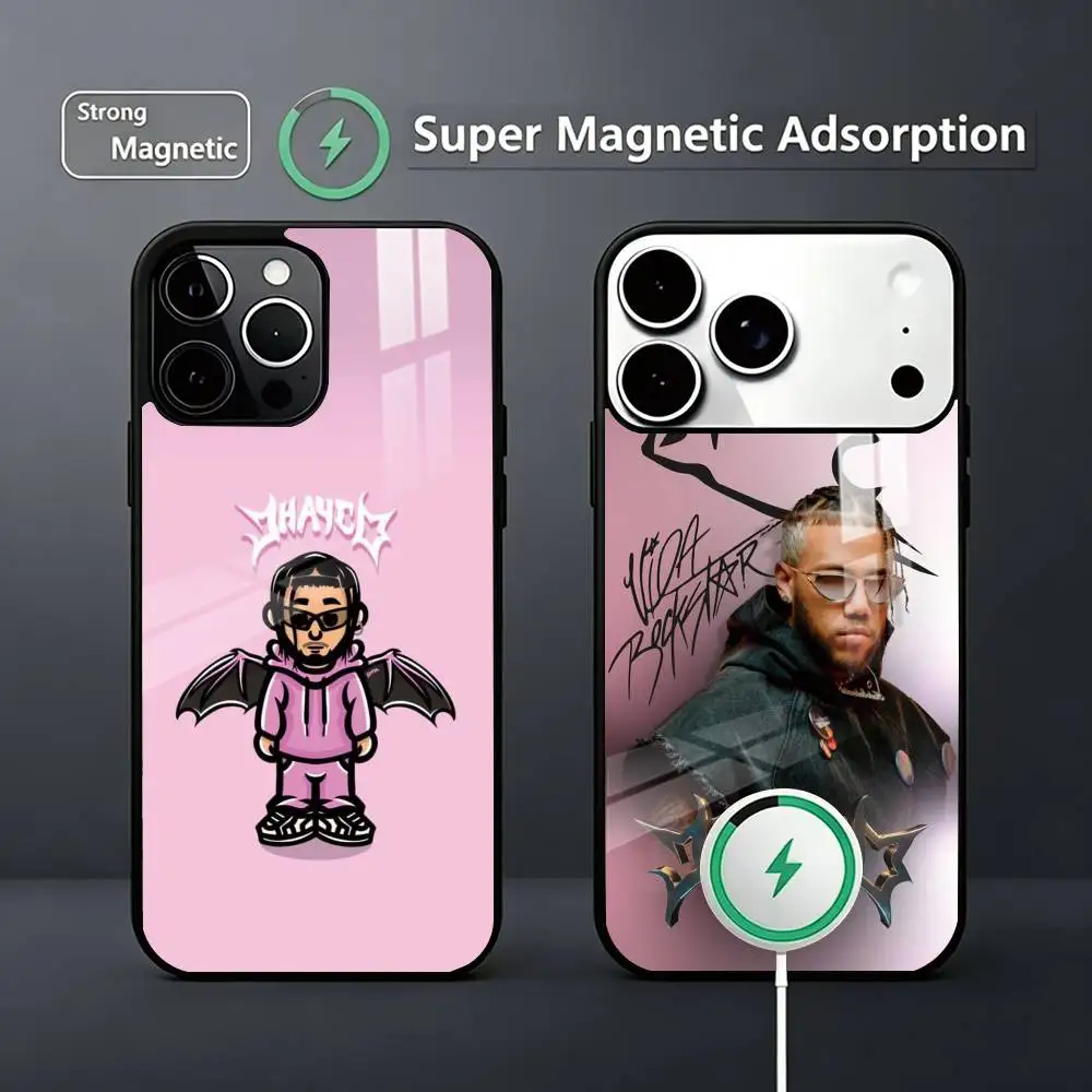 Jhayco Le Clique Vida Rockstar Phone Case For iPhone17,16,15,14,13,12,11 Plus,Pro Magnetic Supports Magnetic Wireless Charging
Jhayco Le Clique Vida Rockstar Phone Case For iPhone17,16,15,14,13,12,11 Plus,Pro Magnetic Supports Magnetic Wireless Charging